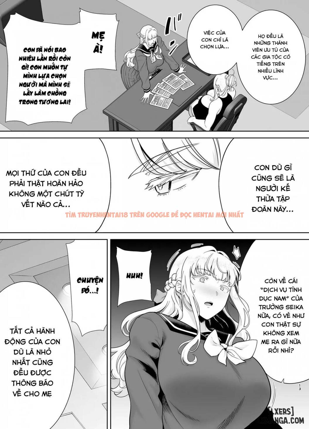 Xem ảnh 11 trong truyện hentai Seika Jogakuin Koutoubu Kounin Sao Oji-San - Chapter 7 - hentaitvn.net