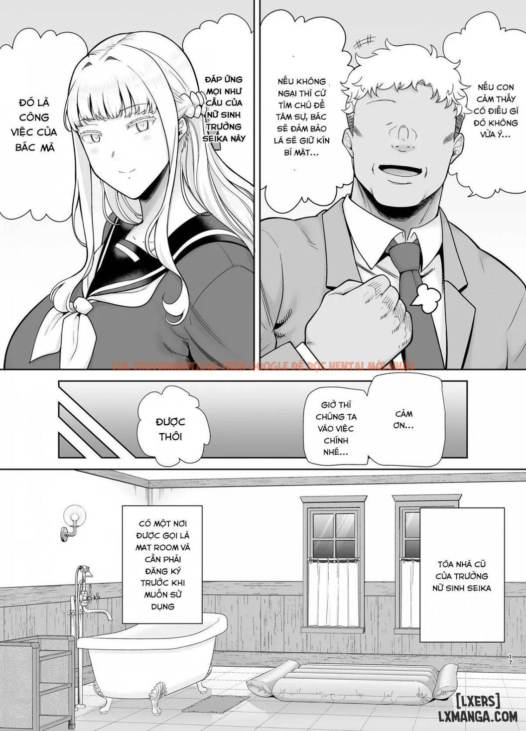 Xem ảnh 15 trong truyện hentai Seika Jogakuin Koutoubu Kounin Sao Oji-San - Chapter 7 - hentaitvn.net