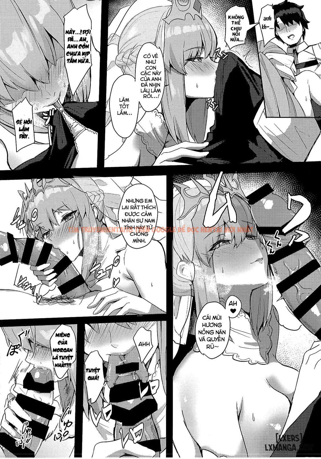 Xem ảnh page_009 trong truyện hentai Seisai Renai Ryouiki Lovelon Le Fae + Morgan Soushuuhen - oneshot - hentaitvn.net
