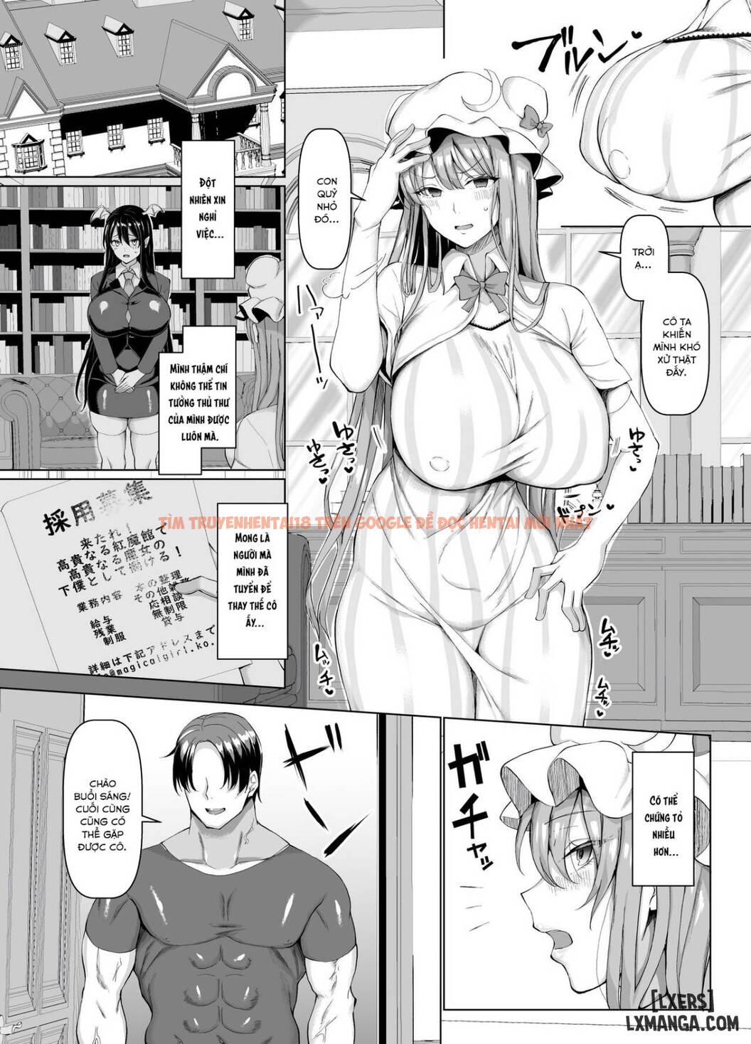 Xem ảnh 1 trong truyện hentai Seishorikei Patchouli-sama - One Shot - hentaitvn.net