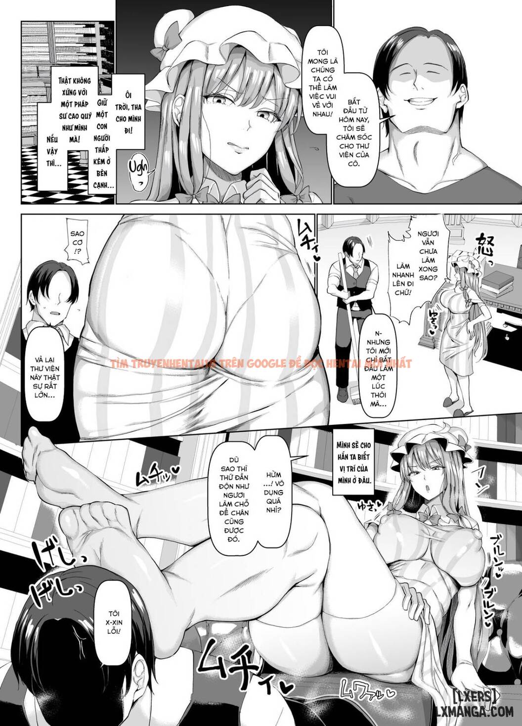 Xem ảnh 2 trong truyện hentai Seishorikei Patchouli-sama - One Shot - hentaitvn.net