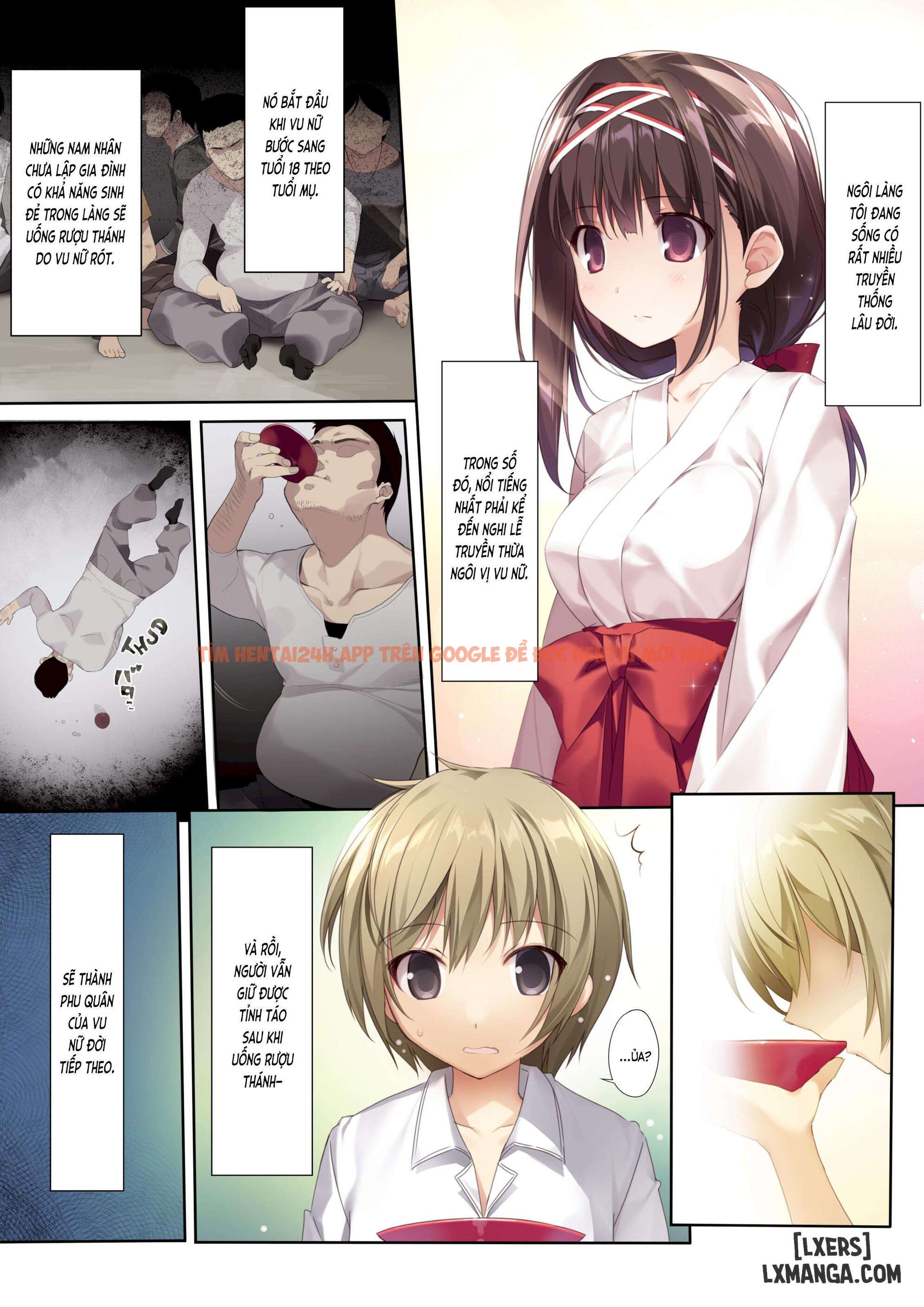 Trang truyện 2 trong truyện tranh Seiso Bitch Na Miko Senpai - Chapter 1 - truyentvn.net