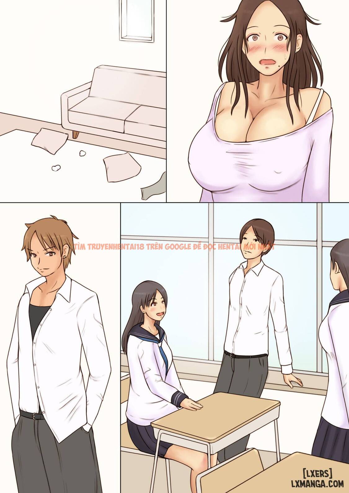 Trang truyện 8 trong truyện tranh Seiso Tsuma Kyouko No Midasareta Nichijou - One Shot - truyentvn.net