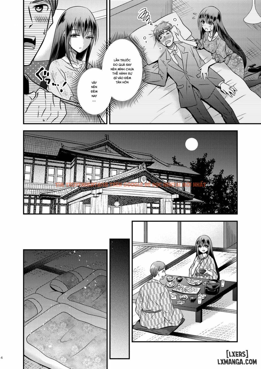 Trang truyện 2 trong truyện tranh Truyện Hentai Đêm Trăng Mật Bị Thay Đổi Giới Tính - One Shot - hentai24h.pro
