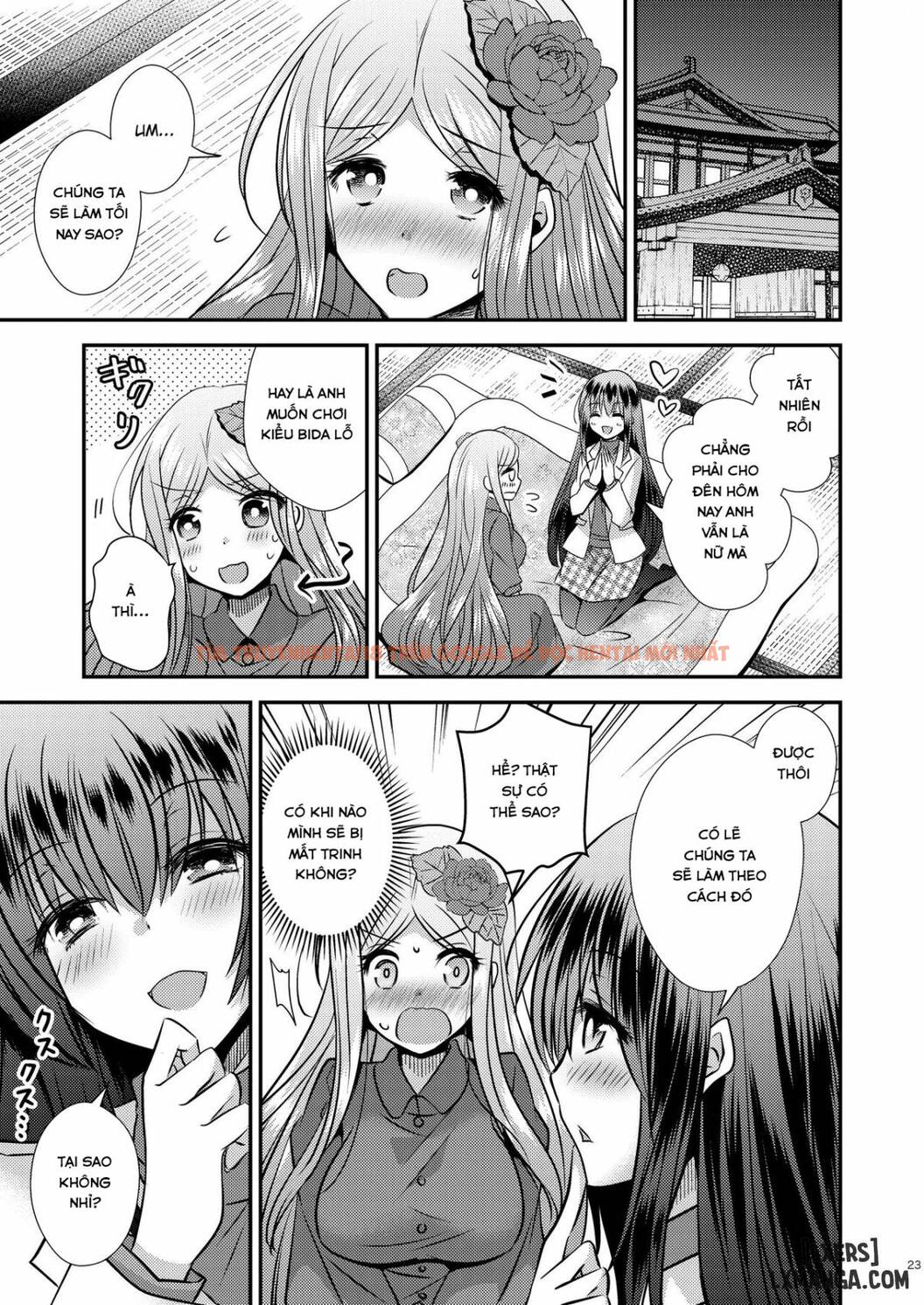 Trang truyện 21 trong truyện tranh Truyện Hentai Đêm Trăng Mật Bị Thay Đổi Giới Tính - One Shot - hentai24h.pro