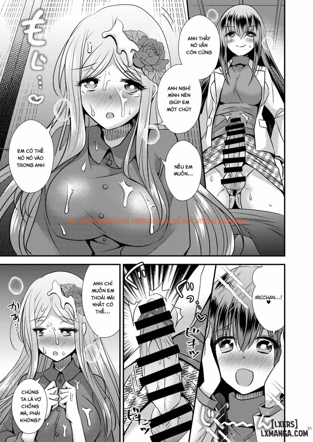 Trang truyện 29 trong truyện tranh Truyện Hentai Đêm Trăng Mật Bị Thay Đổi Giới Tính - One Shot - hentai24h.pro