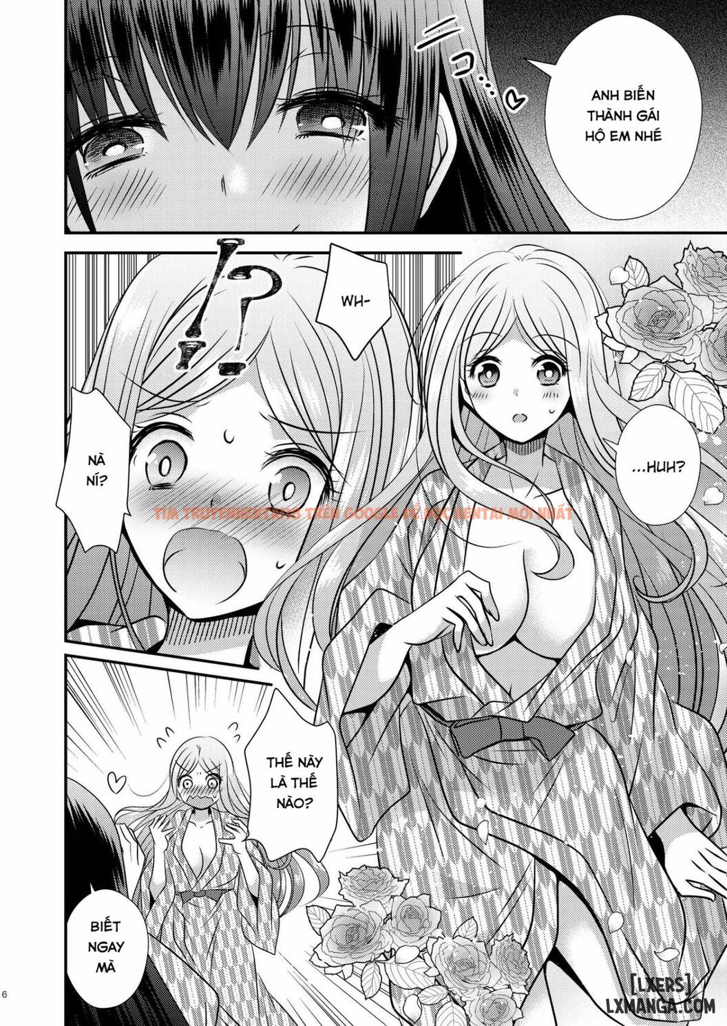 Trang truyện 4 trong truyện tranh Truyện Hentai Đêm Trăng Mật Bị Thay Đổi Giới Tính - One Shot - hentai24h.pro