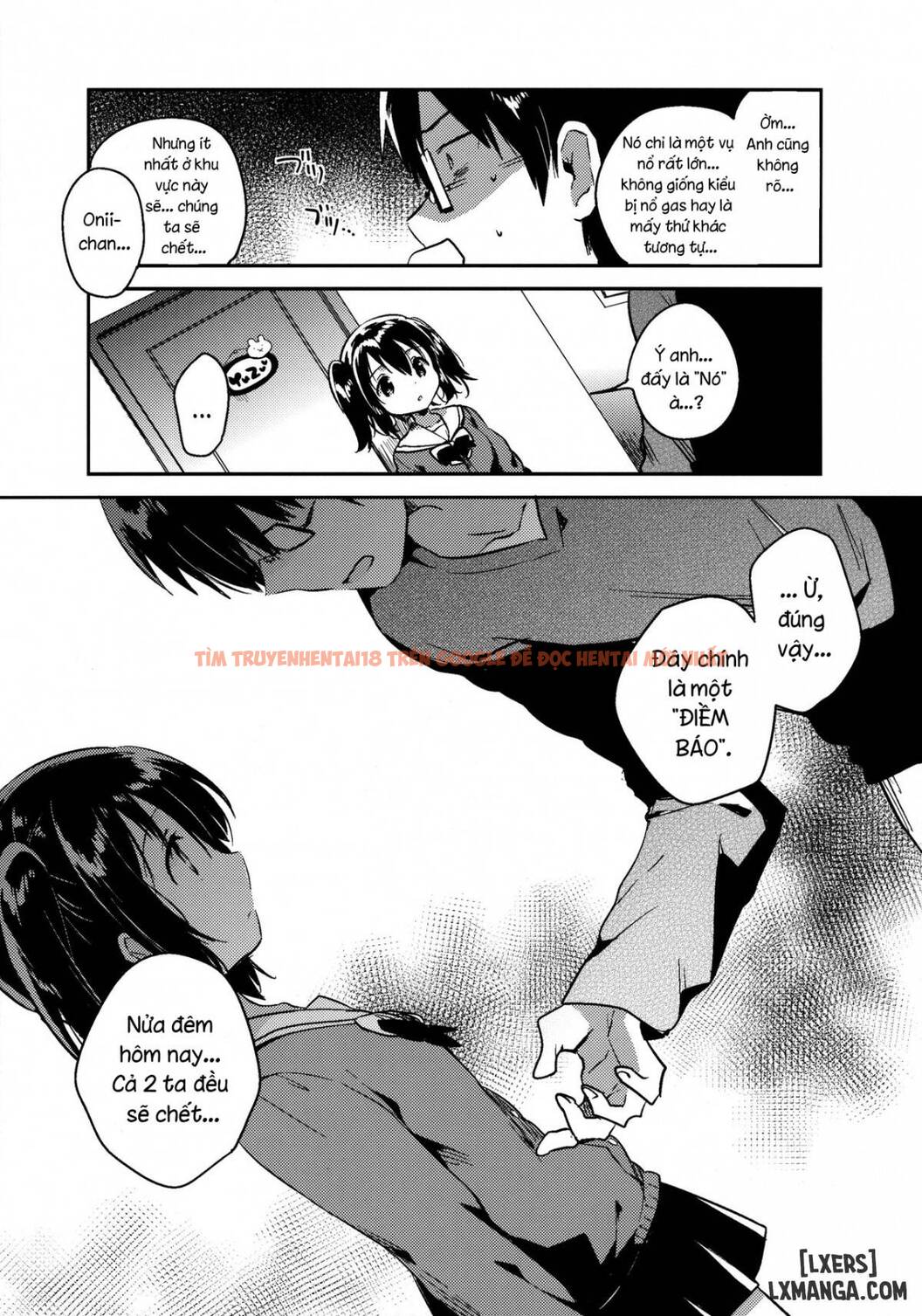 Xem ảnh 5 trong truyện hentai Sekai Ga Metsubou Suru Node Imouto To Sex Suru - One Shot - hentaitvn.net