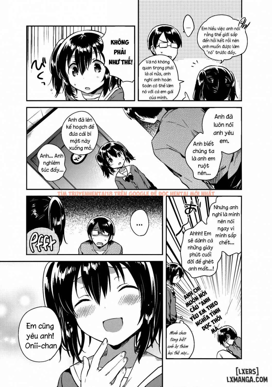 Xem ảnh 7 trong truyện hentai Sekai Ga Metsubou Suru Node Imouto To Sex Suru - One Shot - hentaitvn.net