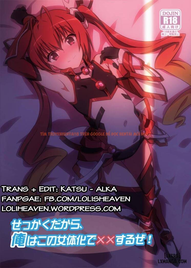 Trang truyện 0 trong truyện tranh Sekkaku Dakara, Ore Wa Kono Nyotaika De Xx Suru Ze - One Shot - www.truyentvn.net