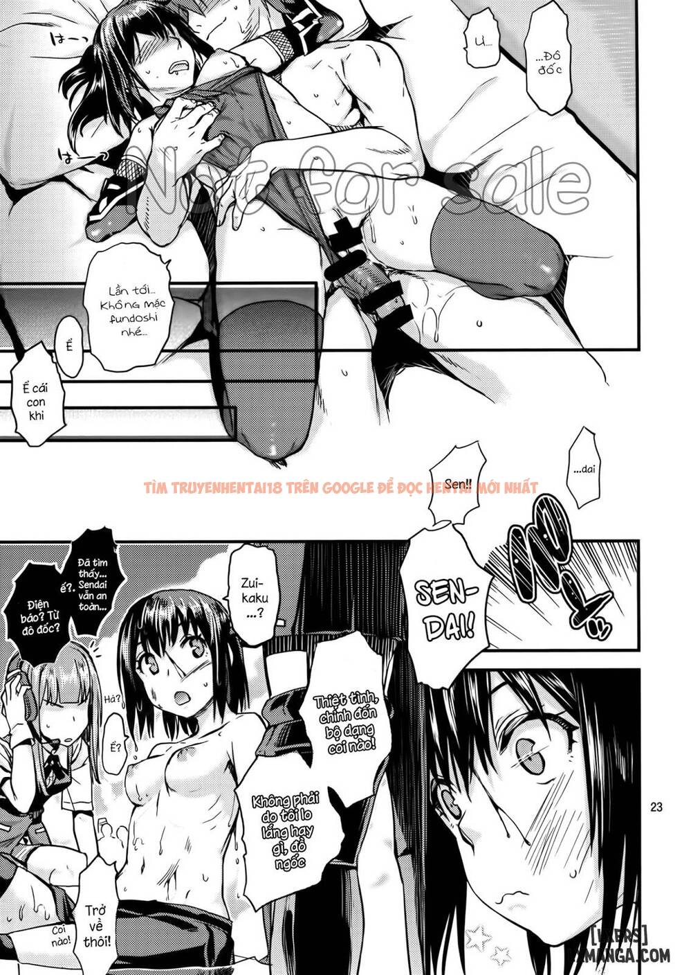 Trang truyện 21 trong truyện tranh Sendai Yasen! Ai No Kyoudou - One Shot - www.truyentvn.net