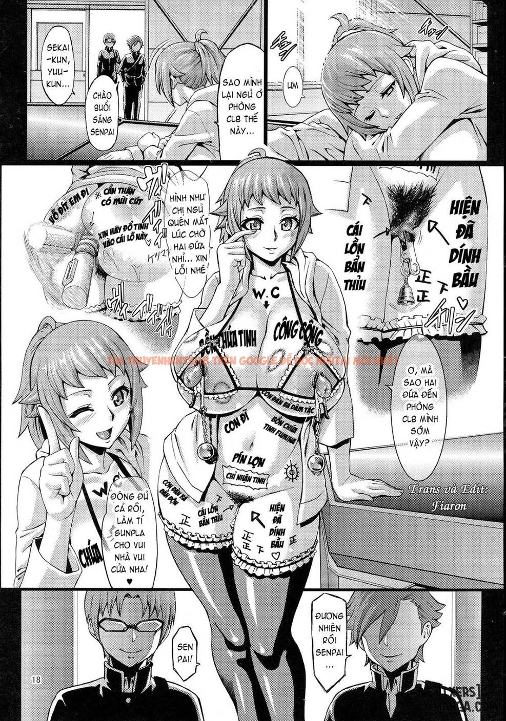 Trang truyện 18 trong truyện tranh Sennou Fumina - One Shot - lxmanga.org