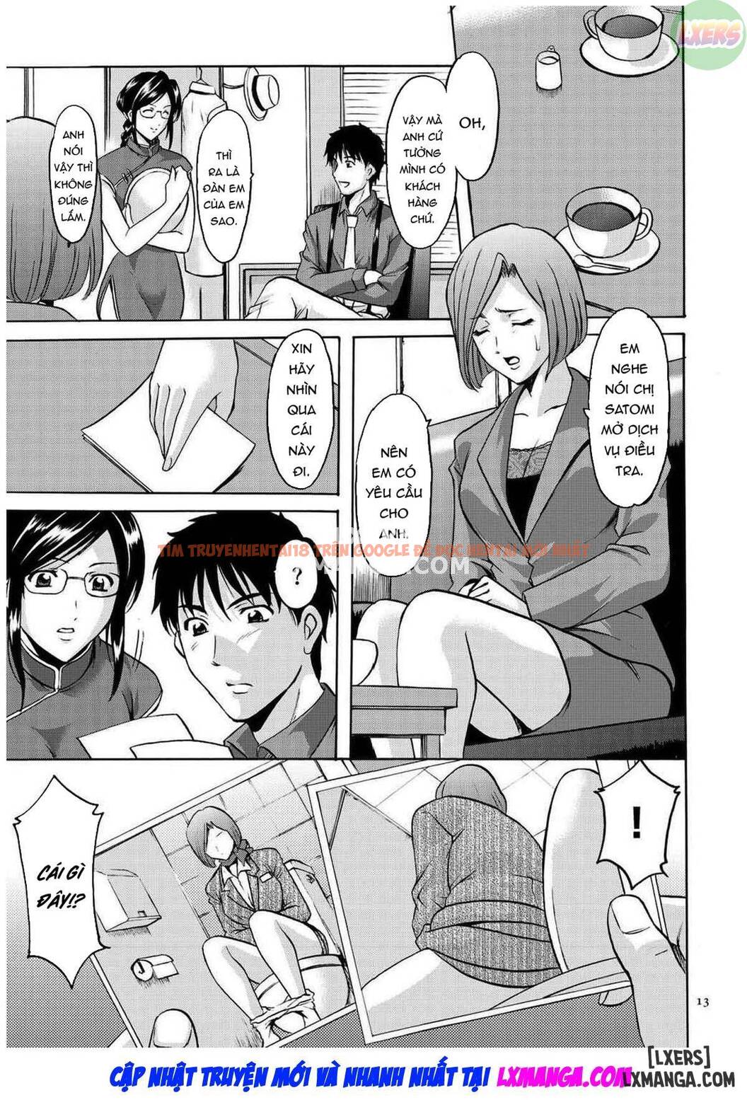 Trang truyện 14 trong truyện tranh Sennyu Tsuma Satomi Kiroku - Chapter 1 - truyentvn.net