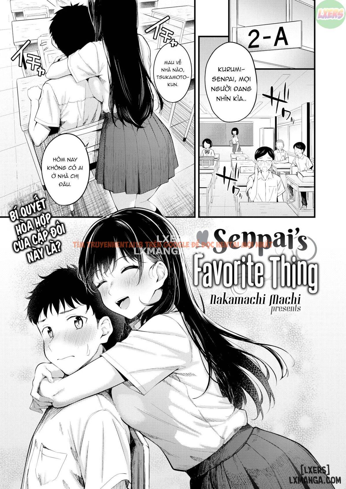 Xem ảnh 3 trong truyện hentai Senpai's Favorite Thing - One Shot - hentaitvn.net