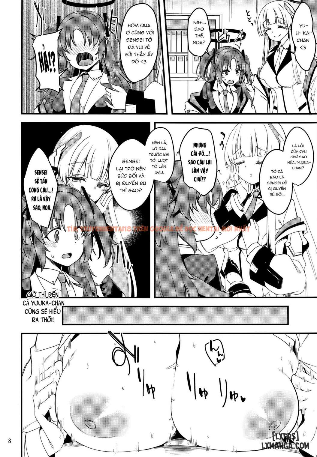 Xem ảnh Sensei Yuuka-chan Ni Wa Naisho Desu Yo - One Shot - 6 - TruyenVN.APP