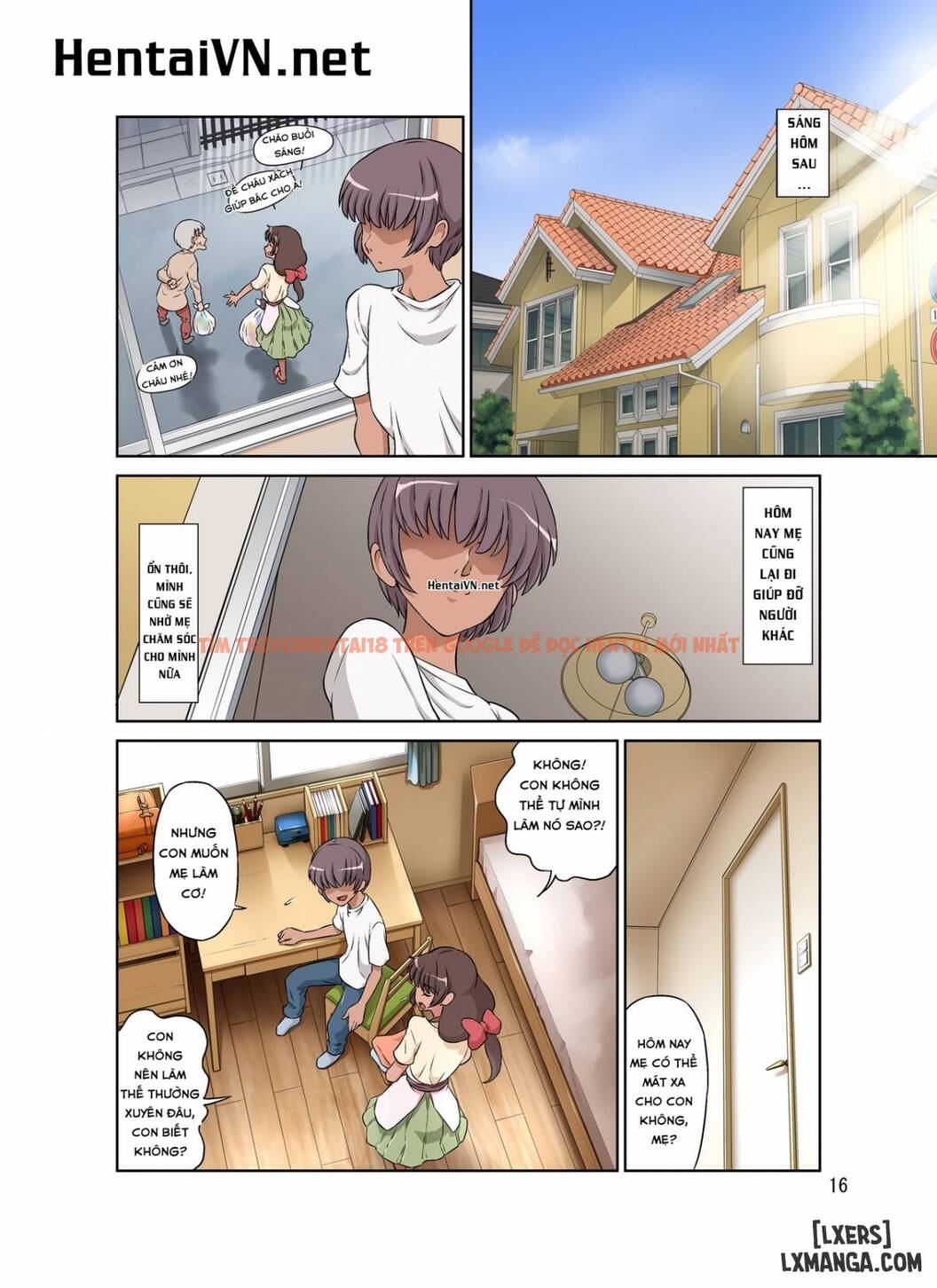 Trang truyện 15 trong truyện tranh Sewayaki Mama, Musuko Ni Hamerareru - One Shot - www.truyentvn.net