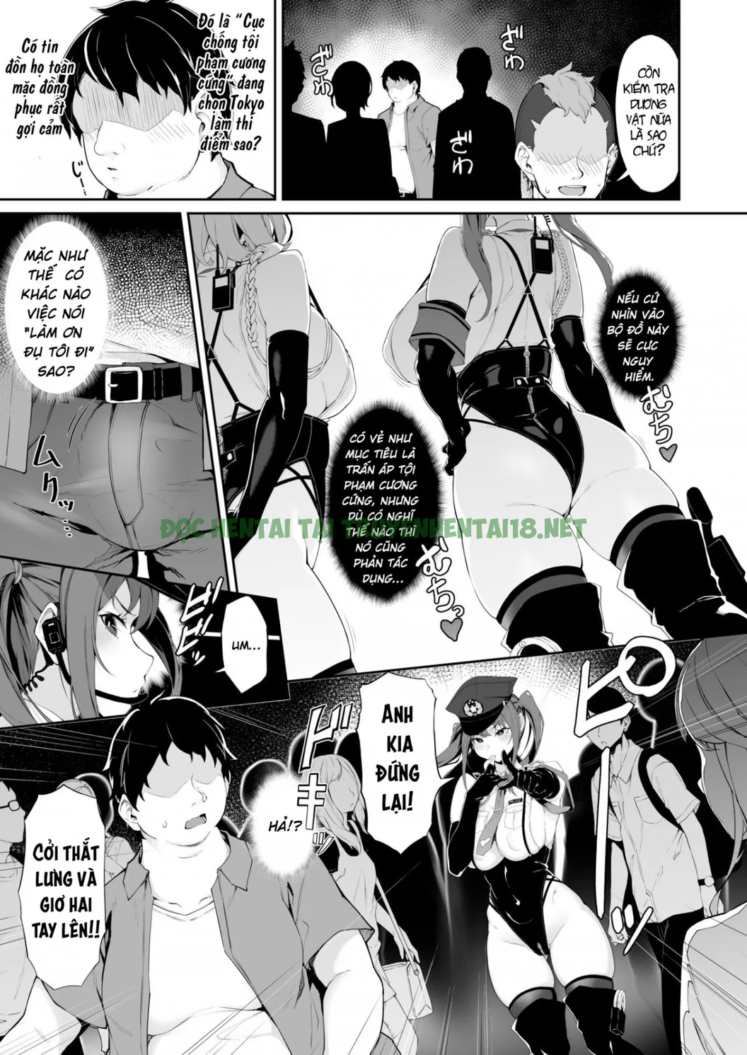 Xem ảnh 5 trong truyện hentai SEX POLICE ...Bokki Taisakubu... Utsunomiya Saki No Nichijou - One Shot - truyenhentai18.pro