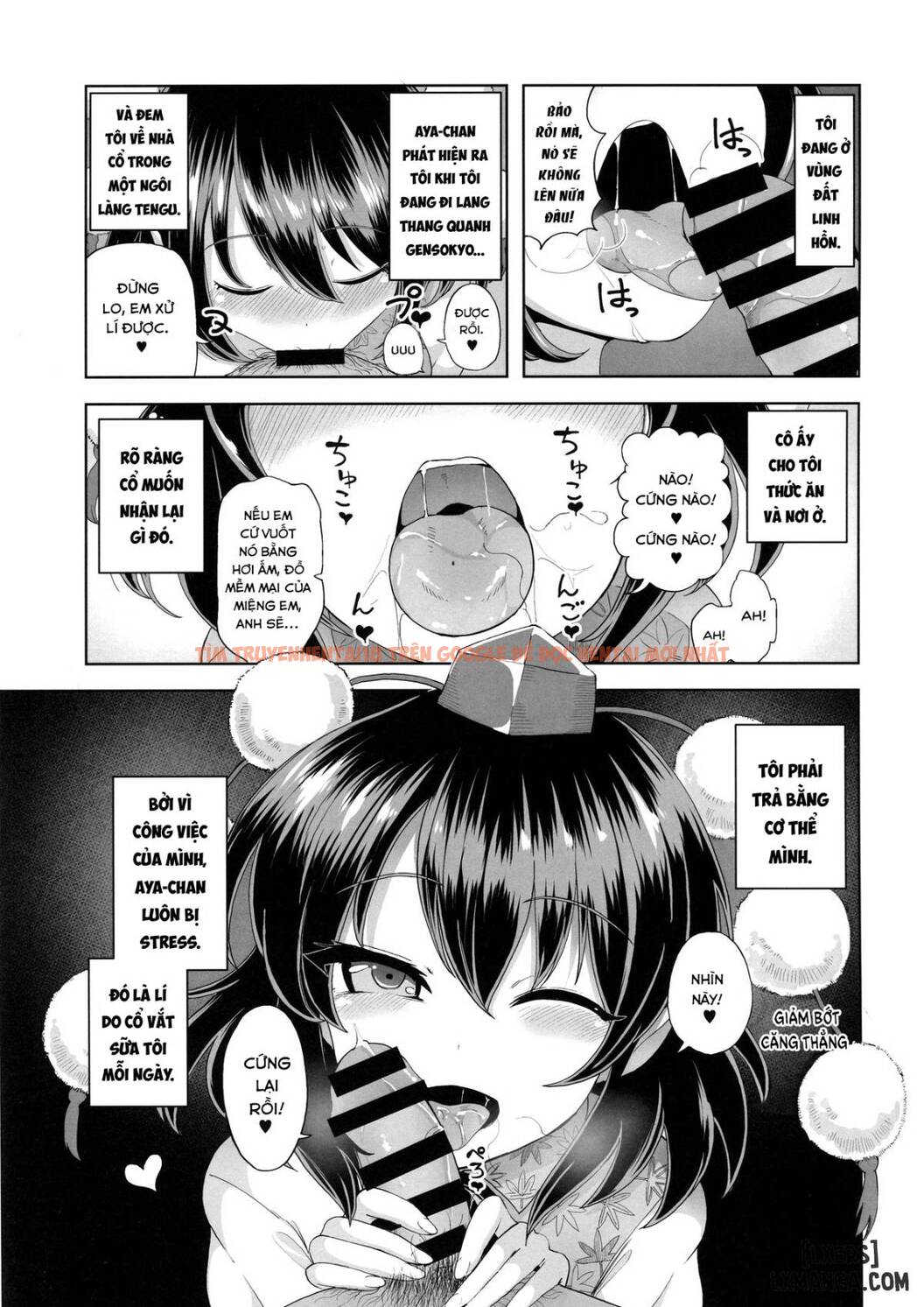 Xem ảnh 2 trong truyện hentai Shameimaru Aya No Inyoku Rakuen - One Shot - hentaitvn.net