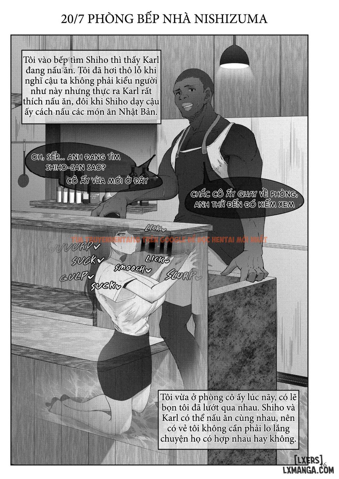 Trang truyện 16 trong truyện tranh Shiho-san Lên Giường Cùng Thanh Niên Da Đen Người Đức - One Shot - hentai24h.pro