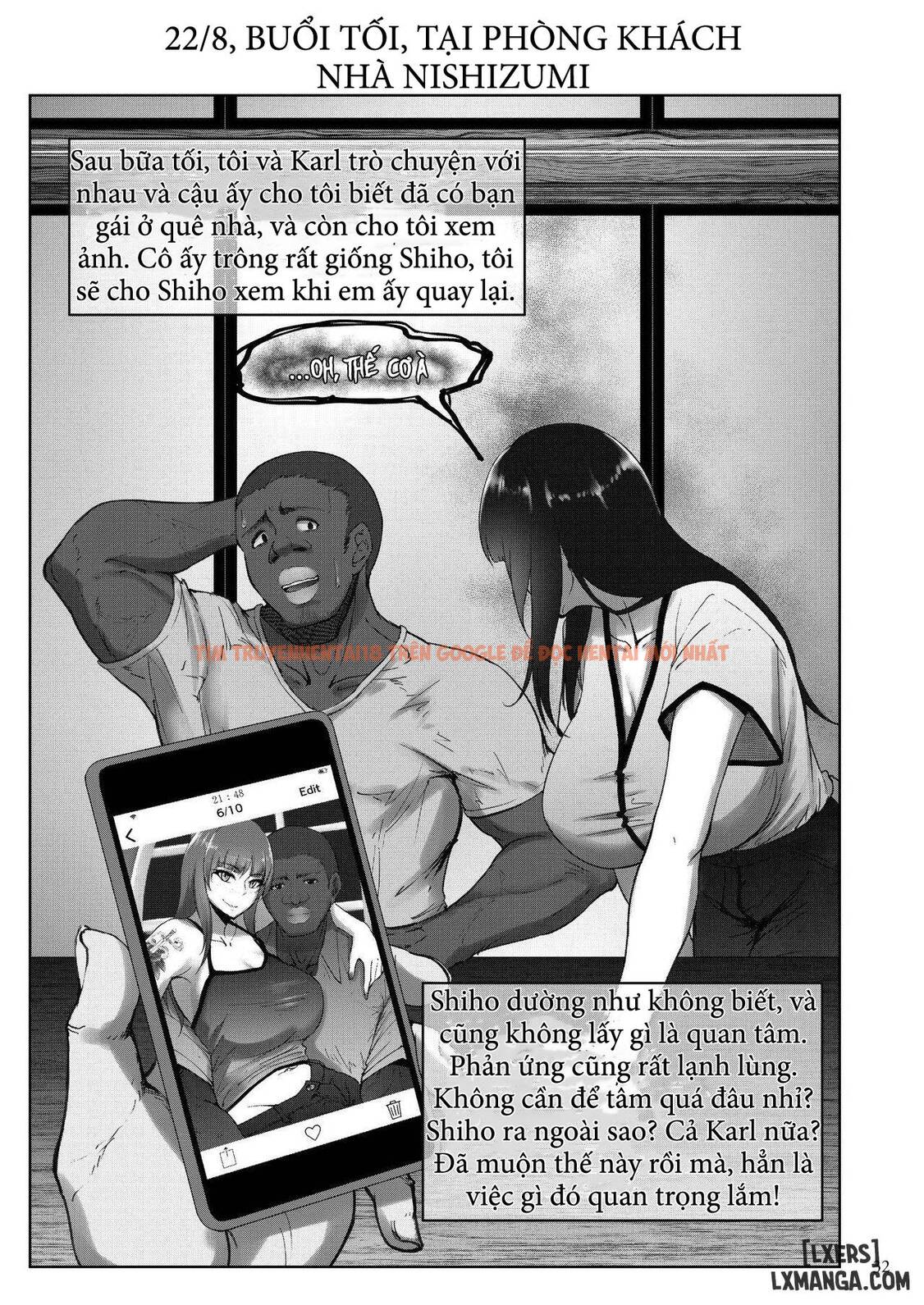 Trang truyện 32 trong truyện tranh Shiho-san Lên Giường Cùng Thanh Niên Da Đen Người Đức - One Shot - hentai24h.pro