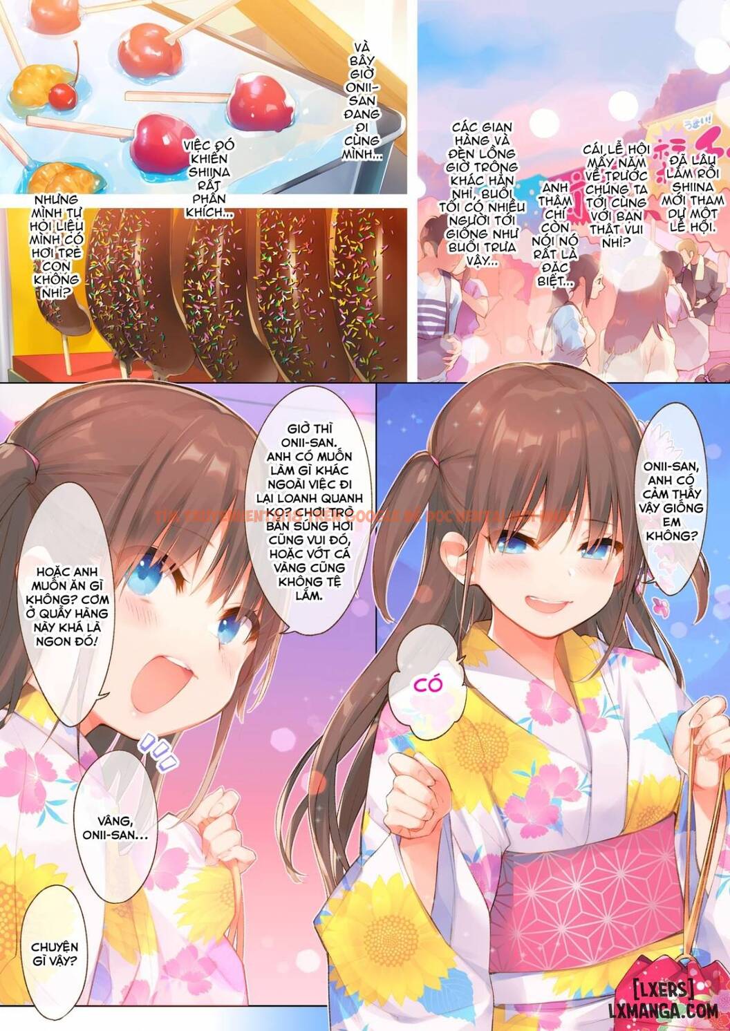 Xem ảnh 3 trong truyện hentai Shiina To Amazuppai Natsumatsuri - One Shot - hentaitvn.net