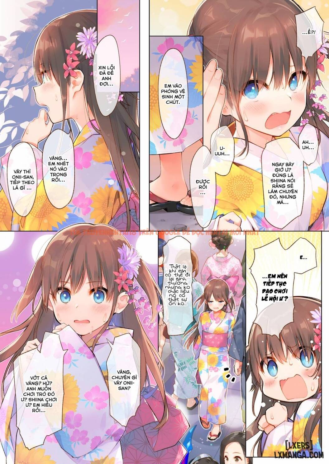 Xem ảnh 4 trong truyện hentai Shiina To Amazuppai Natsumatsuri - One Shot - hentaitvn.net