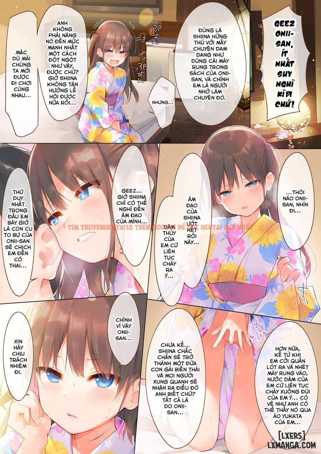 Xem ảnh 8 trong truyện hentai Shiina To Amazuppai Natsumatsuri - One Shot - hentaitvn.net
