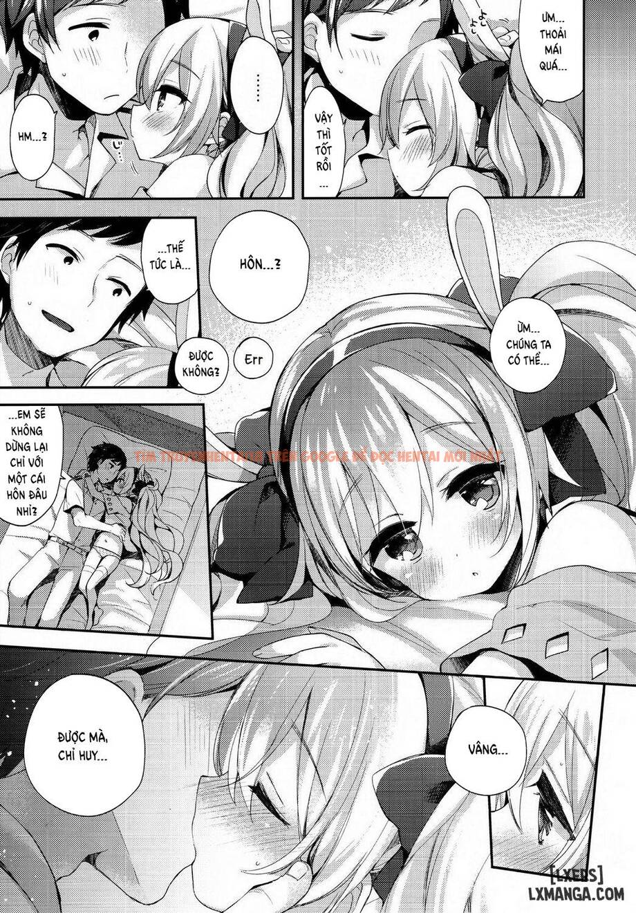 Trang truyện 7 trong truyện tranh Shikikan, Kyou Wa Atsui Kara Laffey To Nenne… Shiyo - One Shot - truyentvn.net