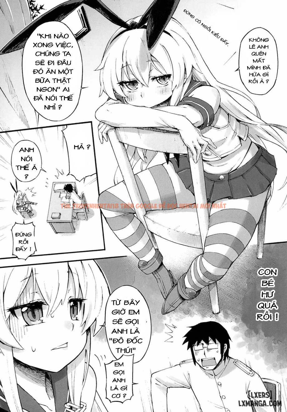 Trang truyện 5 trong truyện tranh Shimakaze-chan’s Overtime - One Shot - www.truyentvn.net