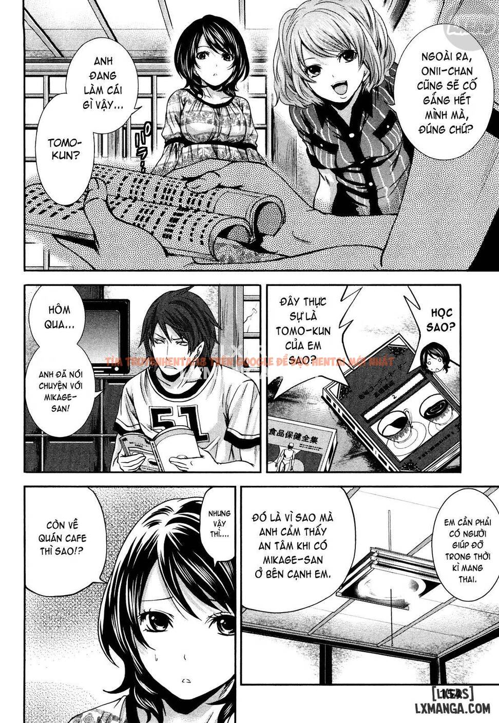 Trang truyện 5 trong truyện tranh Shimoeda-san Chi No Akarui Shokutaku - Chapter 8 - truyentvn.net