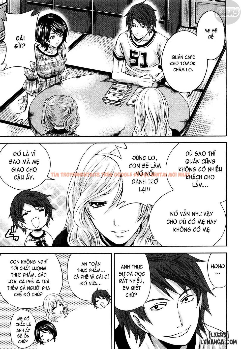 Trang truyện 6 trong truyện tranh Shimoeda-san Chi No Akarui Shokutaku - Chapter 8 - truyentvn.net
