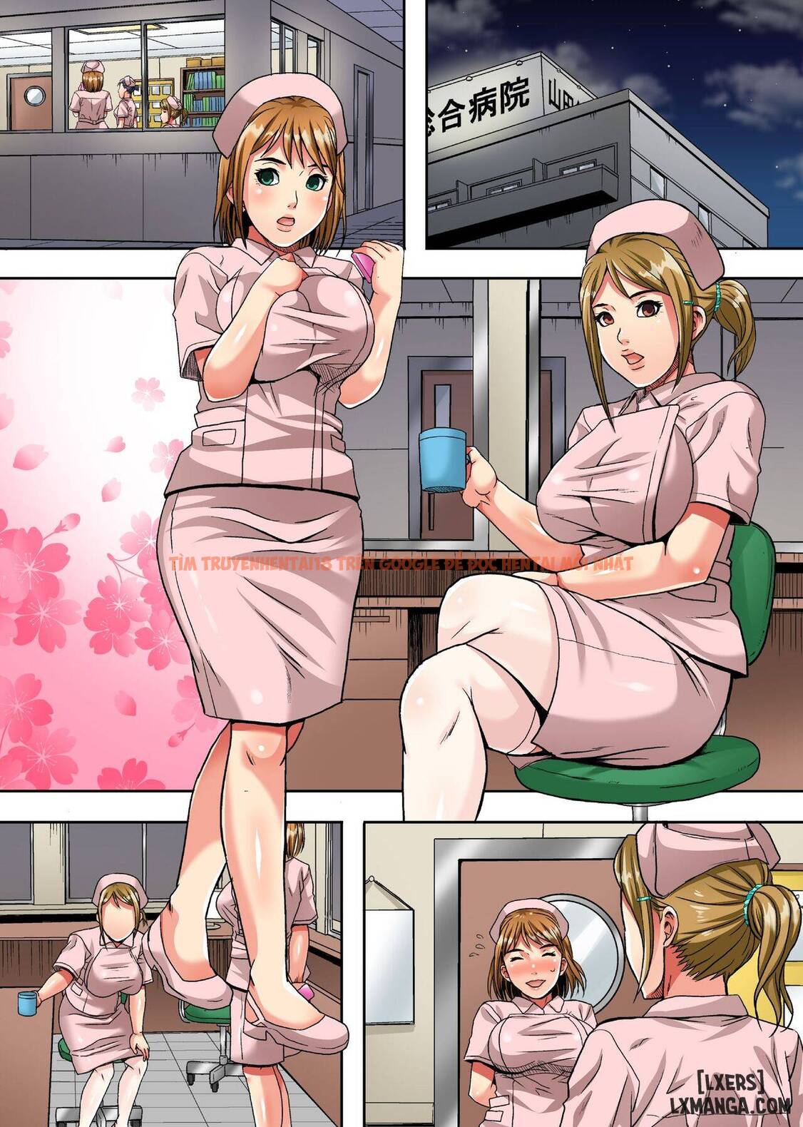 Trang truyện 3 trong truyện tranh Shinjin Nurse Manami Anal Kaihatsu - One Shot - www.lxmanga.org