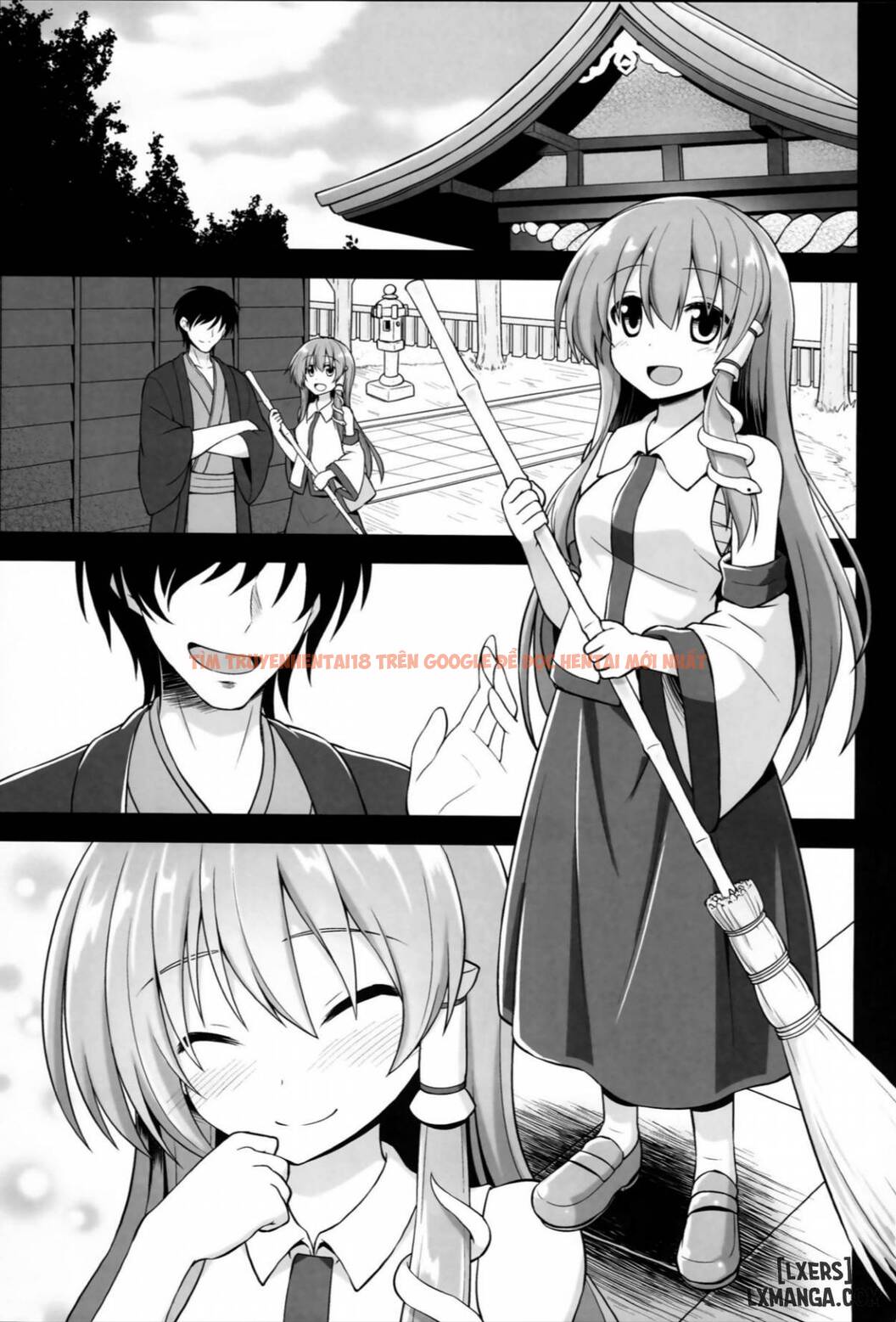 Xem ảnh 1 trong truyện hentai Shinkou No Tame Ni Sanae-san Ga Shokushu - One Shot - hentaitvn.net