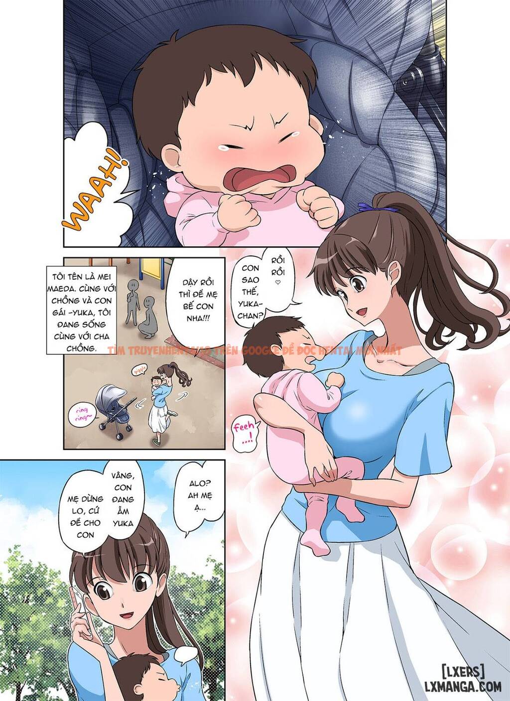 Xem ảnh 2 trong truyện hentai Shinmai Mama-San Ntr - One Shot - hentaitvn.net