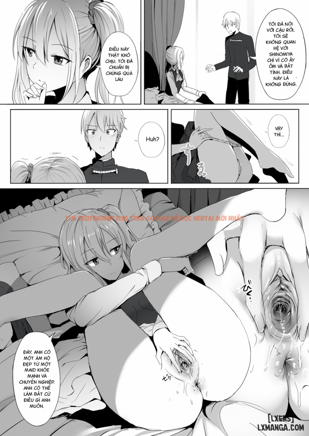 Trang truyện 9 trong truyện tranh Shinomiya No Maid Wa Tokojyouzu~ Professional Jintai Onahole - One Shot - www.truyentvn.net