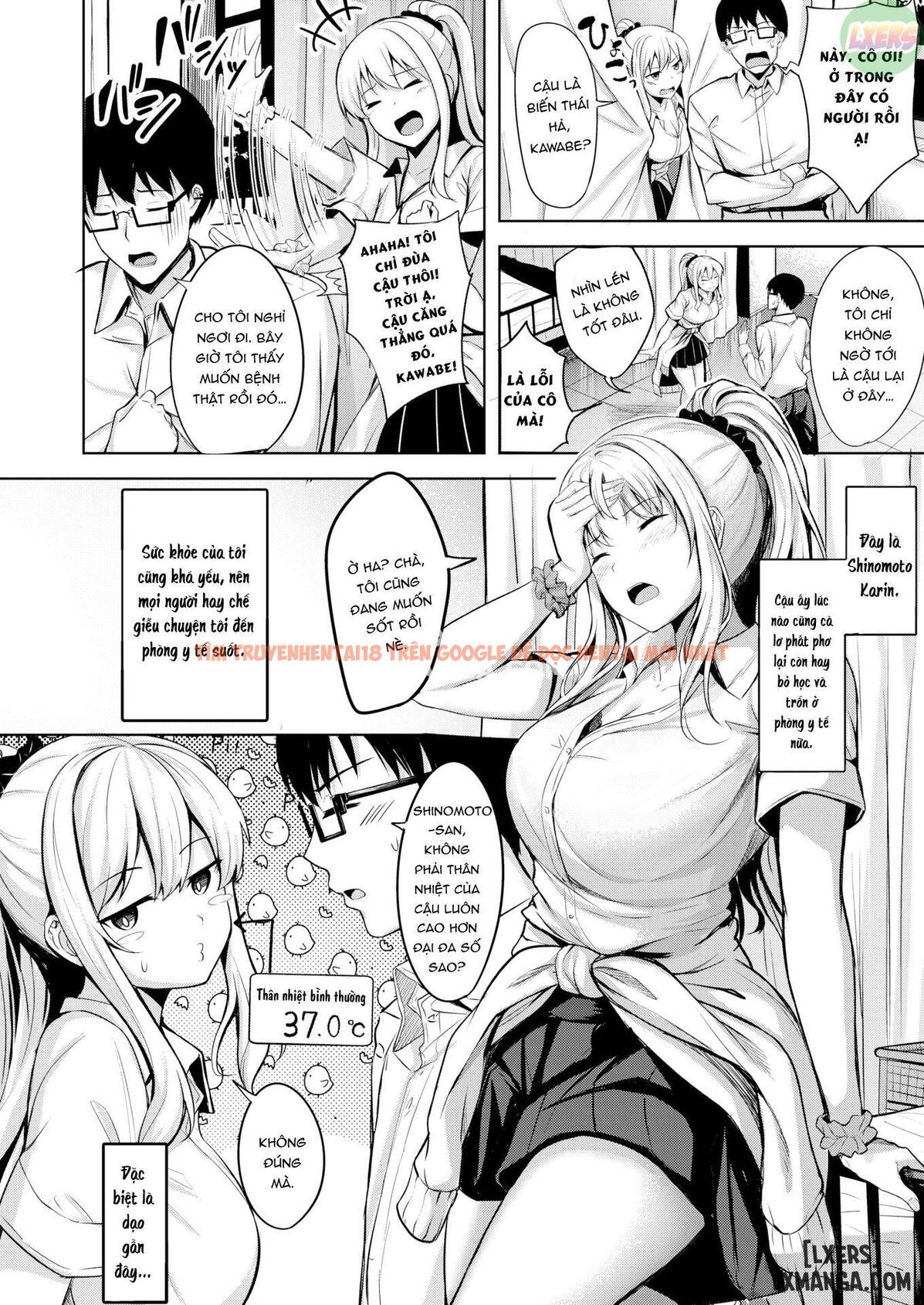Xem ảnh 4 trong truyện hentai Shinomoto-san Is 37.2°C - One Shot - hentaitvn.net