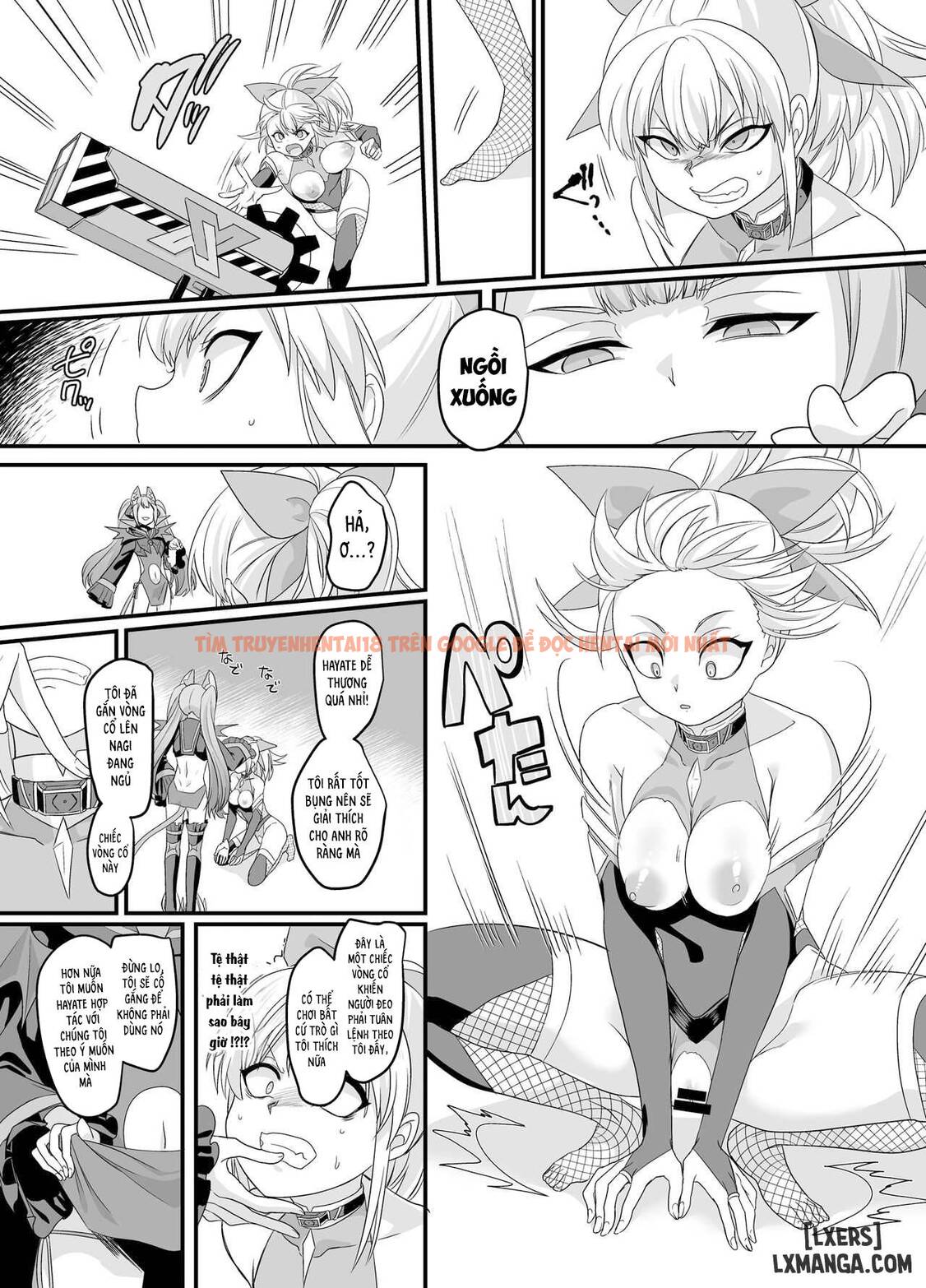 Trang truyện 10 trong truyện tranh Shippuutokunin Hayate ~ingoku Ni Otsu Kedakaki Ninkon~ - One Shot. - lxmanga.org