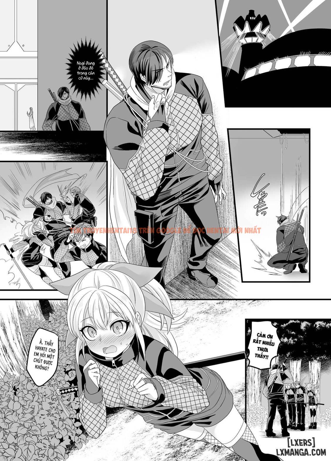Trang truyện 4 trong truyện tranh Shippuutokunin Hayate ~ingoku Ni Otsu Kedakaki Ninkon~ - One Shot. - lxmanga.org