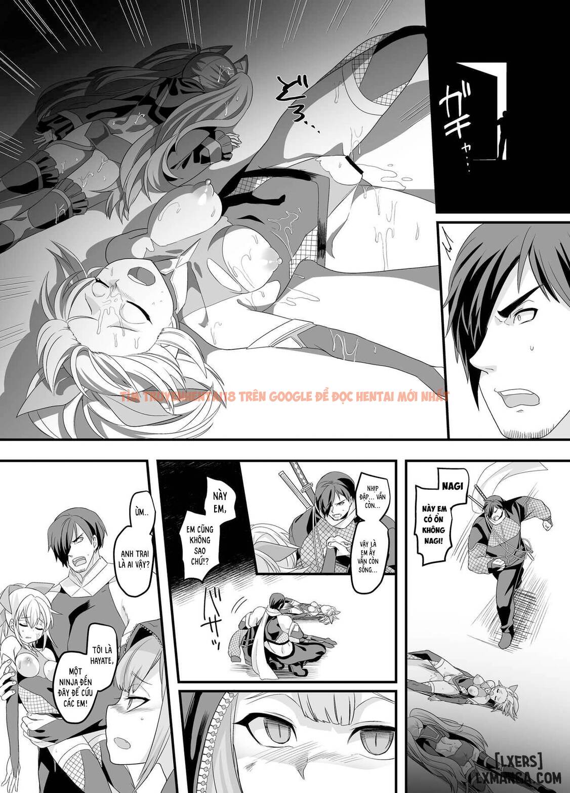 Trang truyện 6 trong truyện tranh Shippuutokunin Hayate ~ingoku Ni Otsu Kedakaki Ninkon~ - One Shot. - lxmanga.org