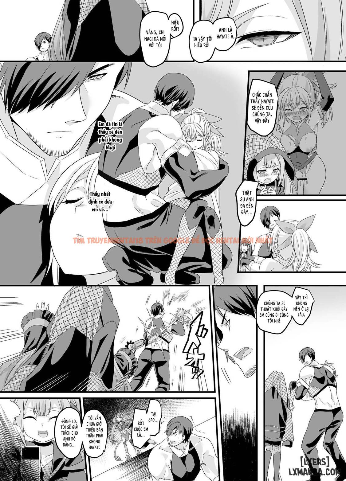 Trang truyện 7 trong truyện tranh Shippuutokunin Hayate ~ingoku Ni Otsu Kedakaki Ninkon~ - One Shot. - lxmanga.org