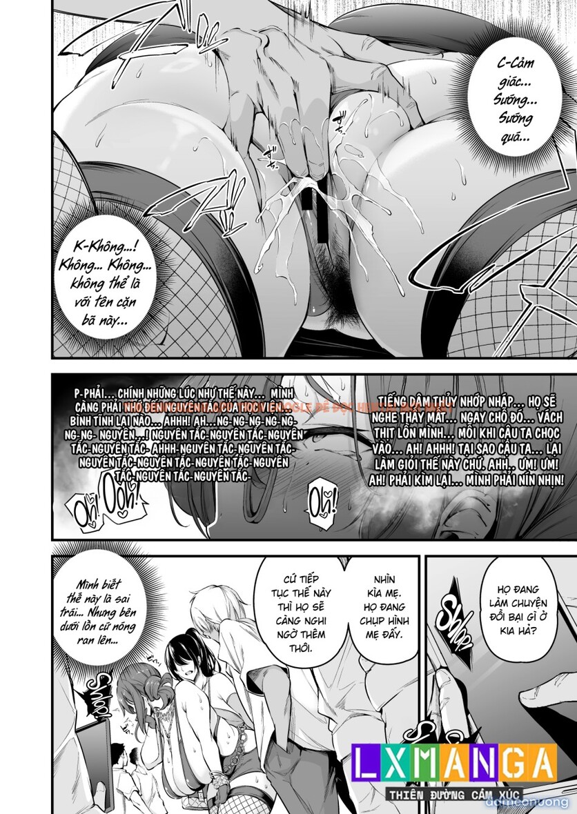 Trang truyện 22 trong truyện tranh Shiramine Gakuen No Mesubuta Rijichou Kouhen - Chap 1 - lxmanga.org