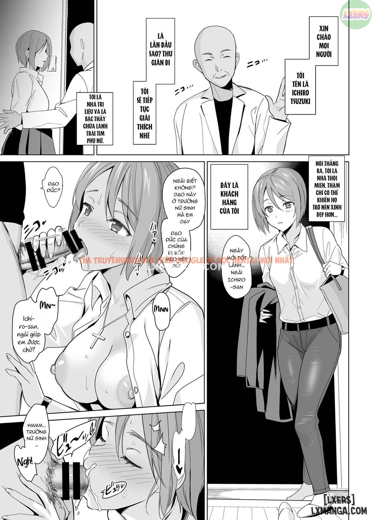 Trang truyện 2 trong truyện tranh Shirayuri Sanshimai Kouryaku - Chapter 1 - truyentvn.net