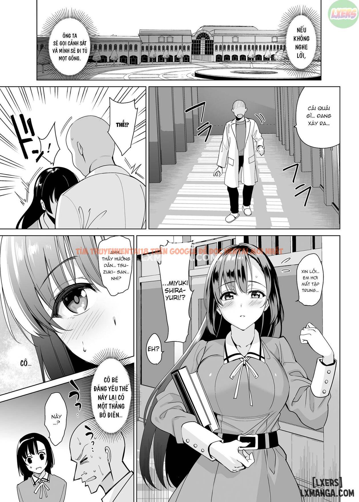 Trang truyện 9 trong truyện tranh Shirayuri Sanshimai Kouryaku - Chapter 2 - hentai24h.pro