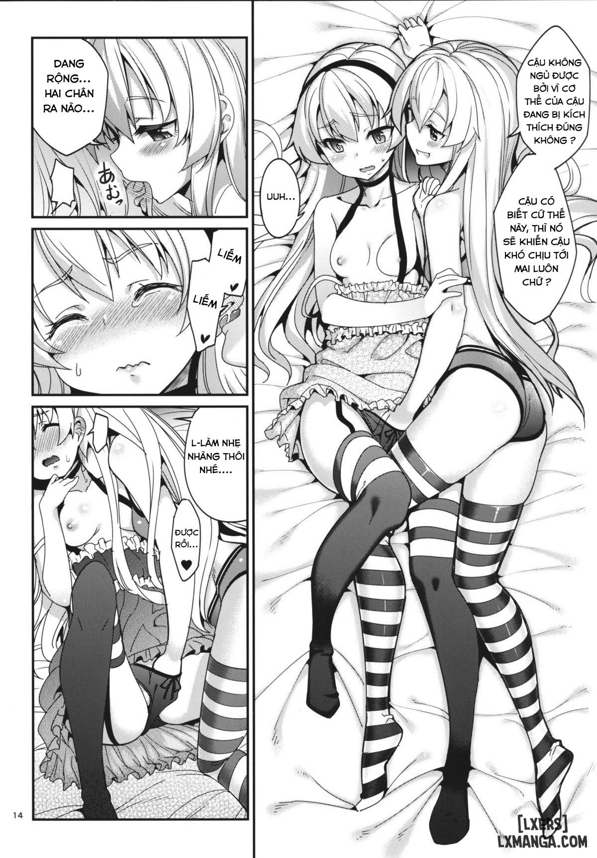 Xem ảnh 12 trong truyện hentai Shire Mayonaka Ni Nani Shitenno - One Shot - hentaitvn.net