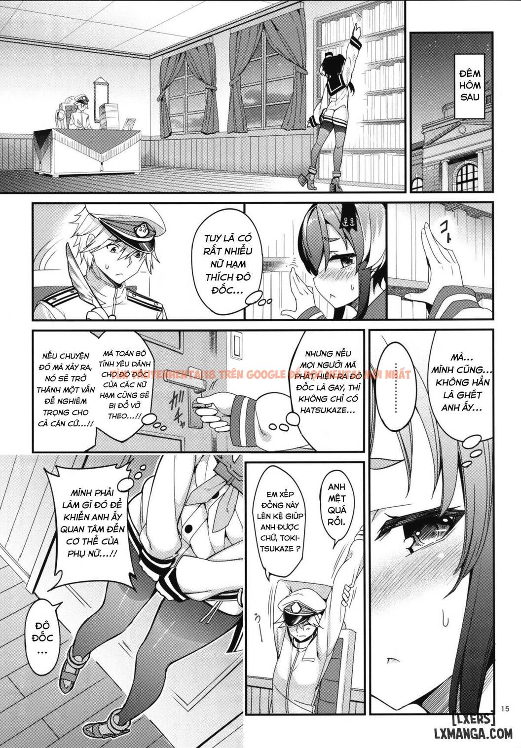 Xem ảnh 13 trong truyện hentai Shire Mayonaka Ni Nani Shitenno - One Shot - hentaitvn.net