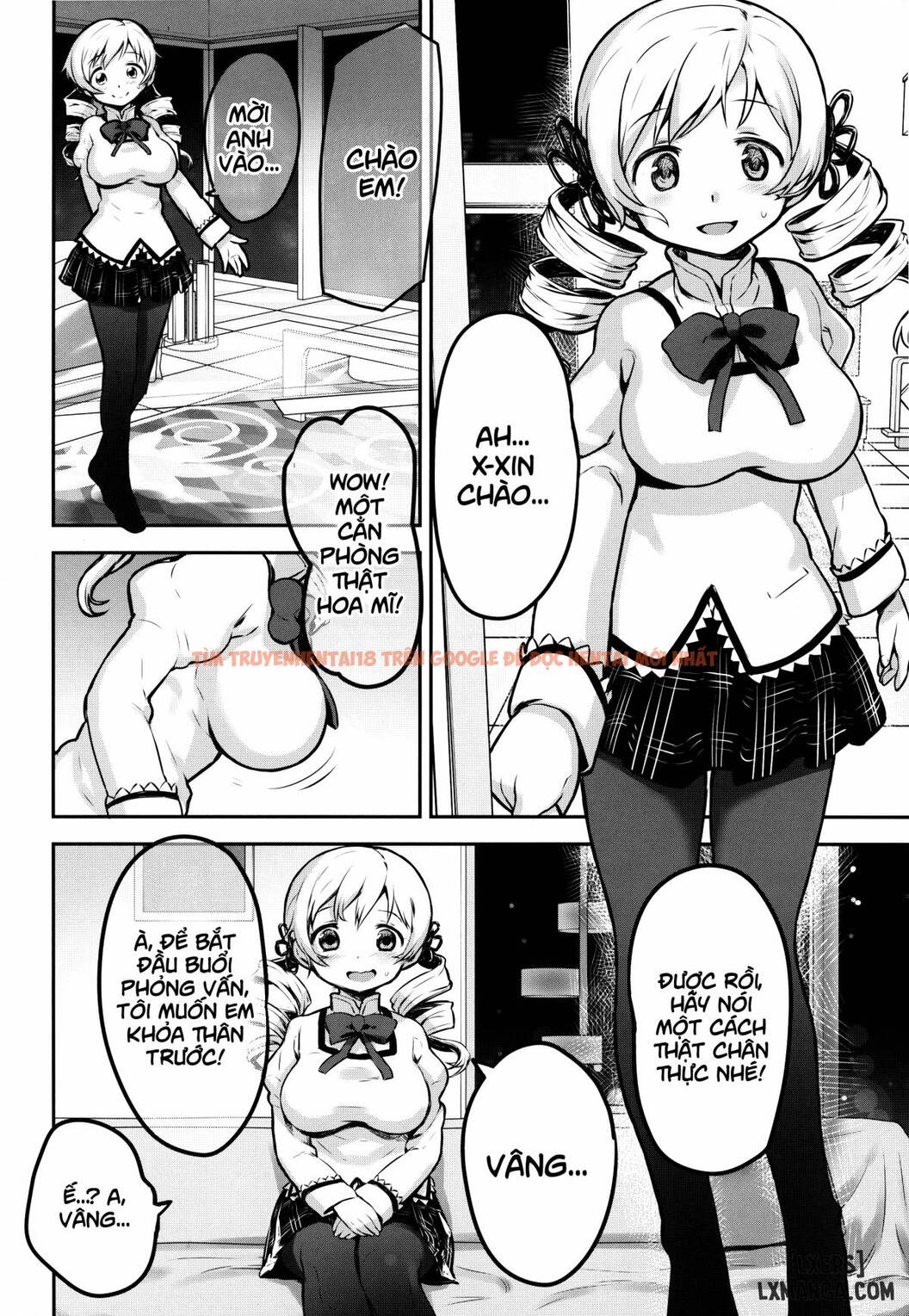 Trang truyện 4 trong truyện tranh Shiritsu Mitakihara Chuugaku 3-nensei Tomoe Mami Hentai Av Debut - One Shot - lxmanga.org