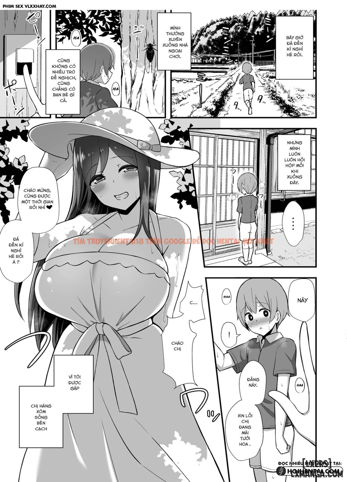 Xem ảnh 1 trong truyện hentai Shiro OnePi Onee-san To Babubabu Inaka Ecchi - One Shot - hentaitvn.net