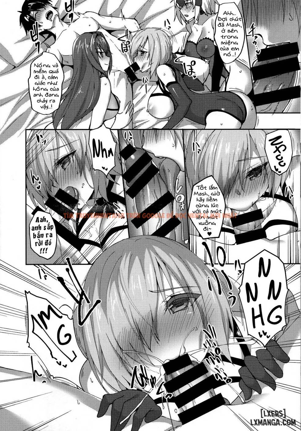 Xem ảnh 6 trong truyện hentai Shishou Ga Michibiku Chaldea Servant Harem - One Shot - hentaitvn.net