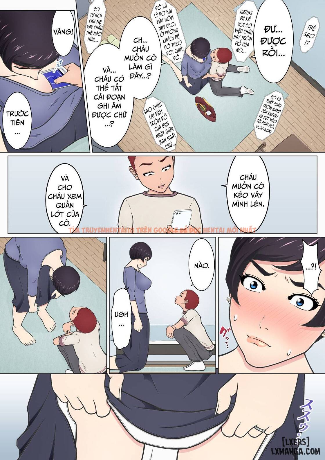 Trang truyện 18 trong truyện tranh Shitagi Feti No Warugaki Ni Yowami O Nigirarete Shimatta Tsuyoki Mama - One Shot - www.truyentvn.net