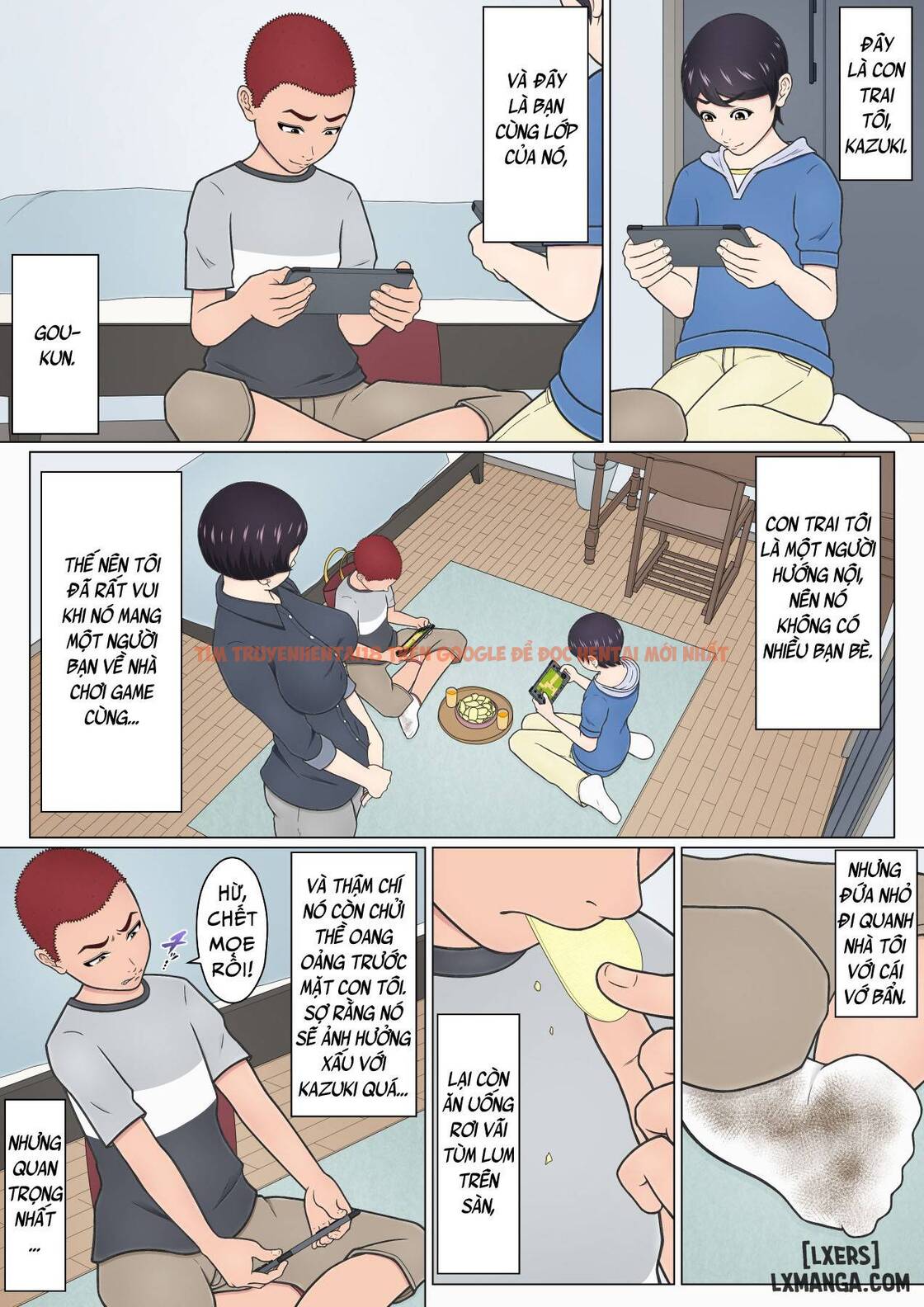 Trang truyện 3 trong truyện tranh Shitagi Feti No Warugaki Ni Yowami O Nigirarete Shimatta Tsuyoki Mama - One Shot - www.truyentvn.net